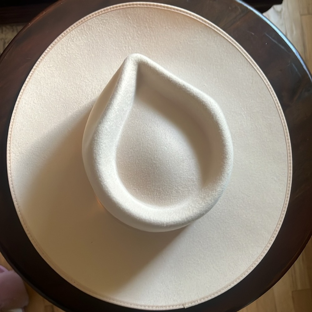 Lack Of Color Cream Wide-Brimmed Hat - Picture 6 of 10